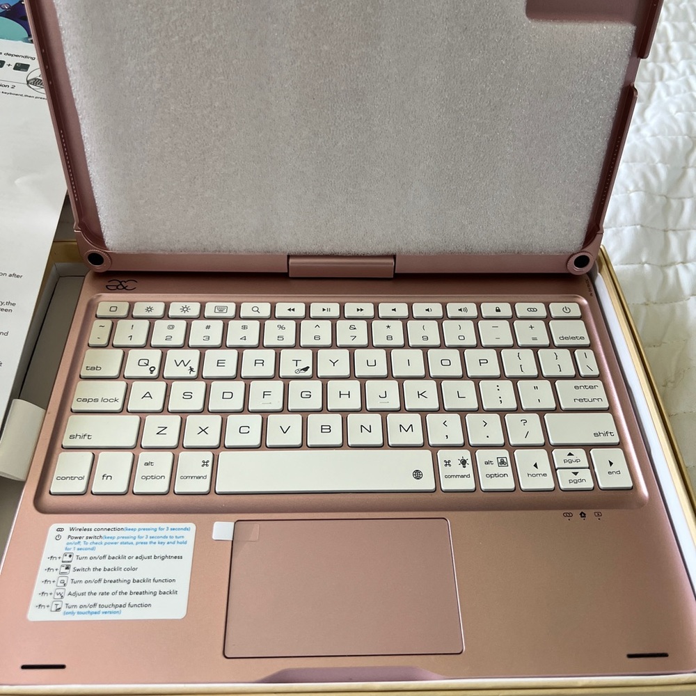 IPad Air/Pro Case Rose Gold Color